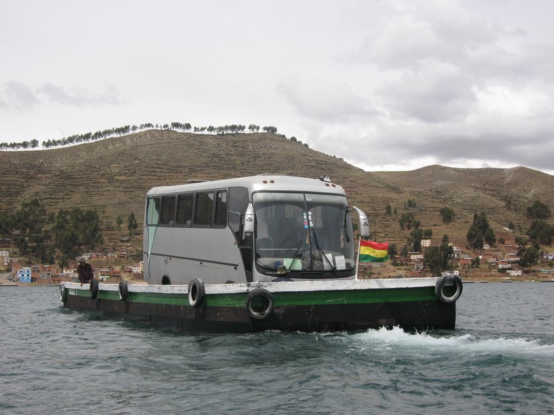 29 Bus to La Paz - River Crossing
