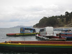 28 Bus to La Paz - River Crossing