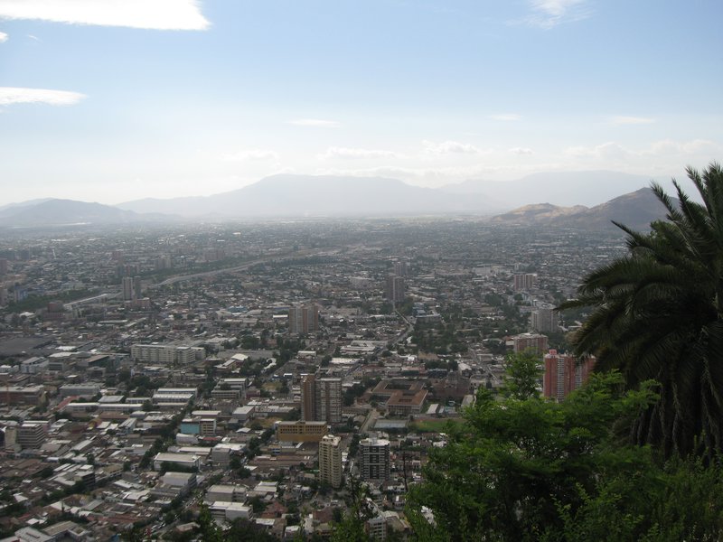 24 Santiago - View From Cerro San Cristobal