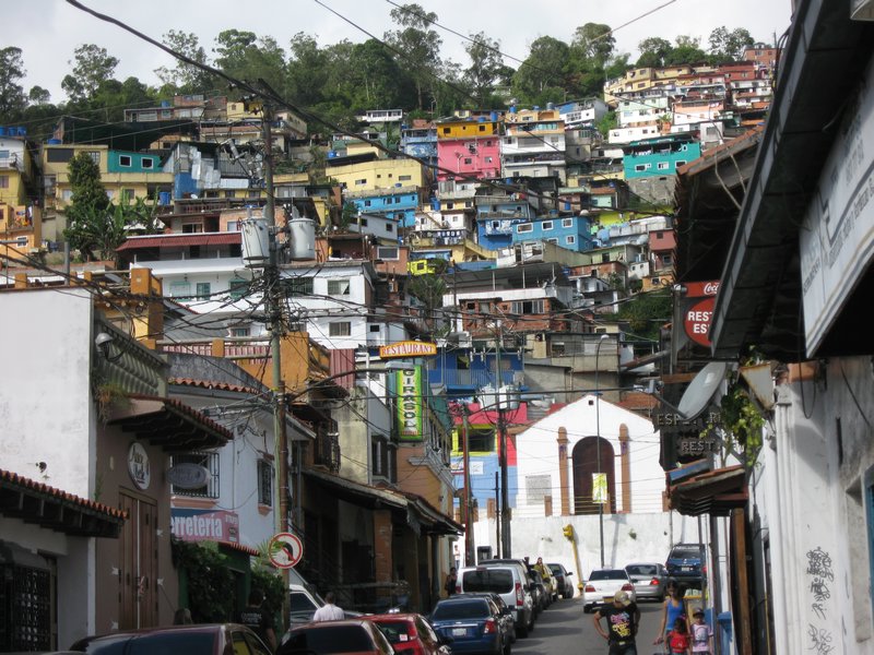 Barrio above El Hatillo