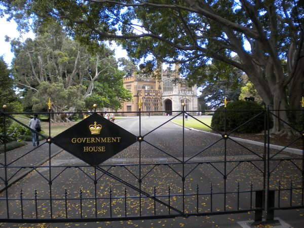 Government House in the Royal Botanical Gardens