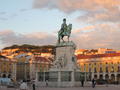 Lisbon at sunset...