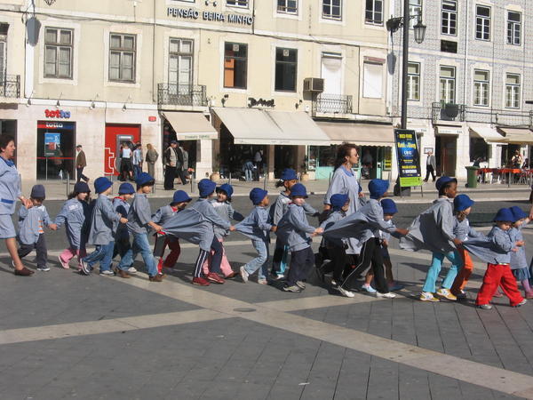 Portuguese school children