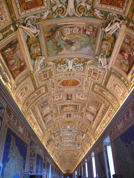 Ceiling in the Vatican