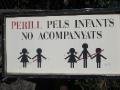 Peril for unaccompanied children!