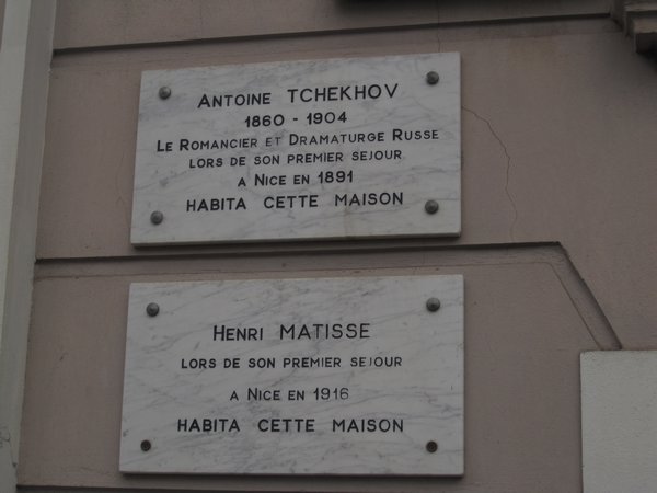 Chez Chekov and Matisse