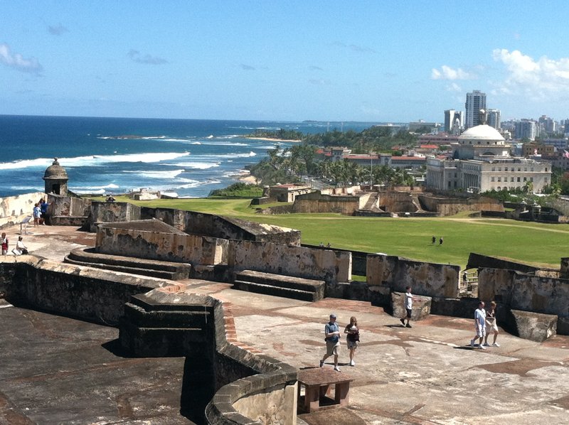 View from Fuerte San Cristobal