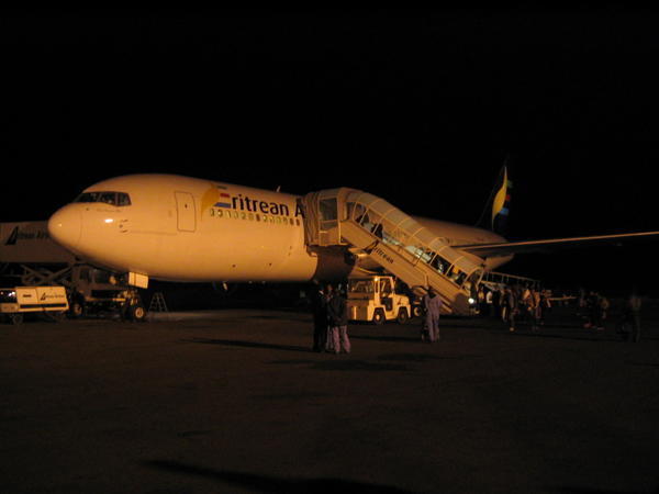 Eiritrean Airlines First Plane