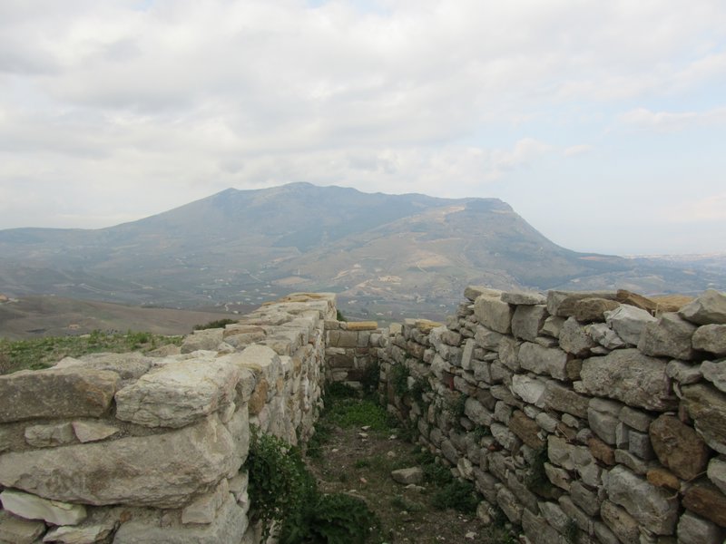 Castle near Greek theater