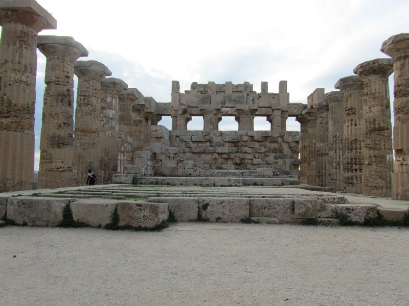 Temple "E" or Temple of Hera Interior