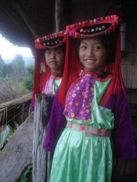 Lisu village girls
