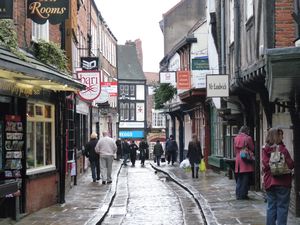 Narrow street in York
