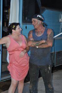 54. Greg with wife Sharon. Greg was drawn to Kalgoorlie to work at the Big Pit