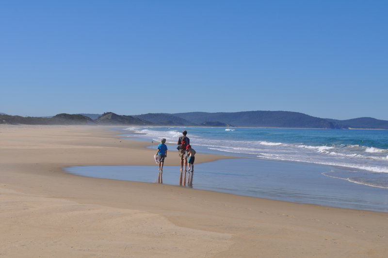 6. Our beach at the Neck, Bruny Island