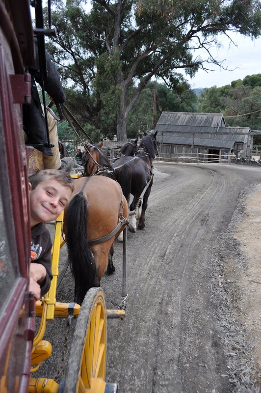 9. Sovereign Hill - horse carriage
