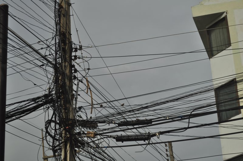 12. Telephone (electrical?!) cables in Thailand