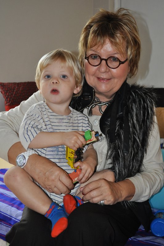 19. Grandmama with Harry