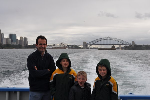 1. My freezing boys, anticipating an up close and personal encounter with whales