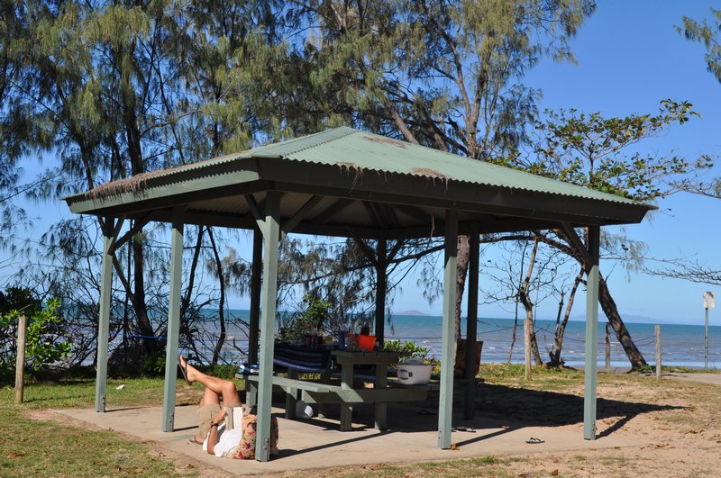 2. Our picnic spot at Balgal Beach
