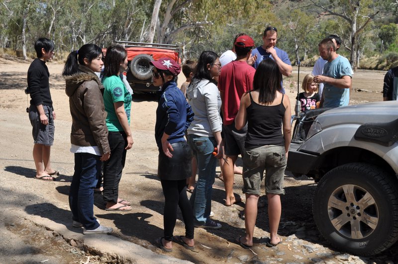 99. Paul comes to help rescue some people who got stuck after trying to rescue a group of Japanese tourists who thought they could go off road in their campervan