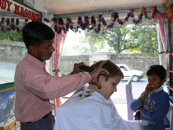 Haircut in Nepal