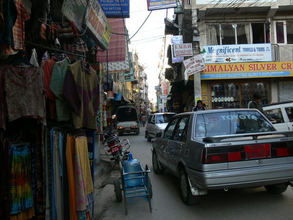 Streets of Thamel, Kathmandu