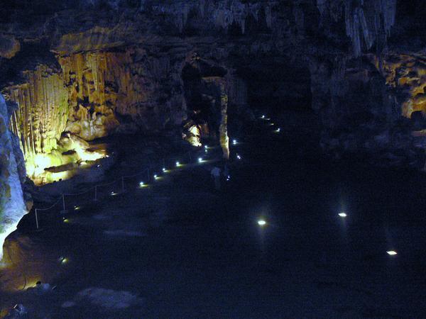First chamber in Cango caves