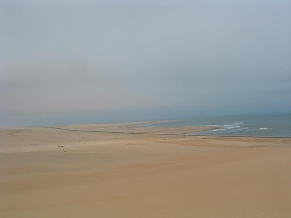 Where the dunes meet the ocean