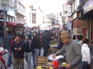 Market Street in Kathmandu