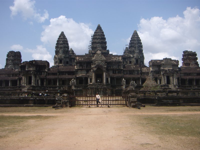 Angkor Wat From the Rear