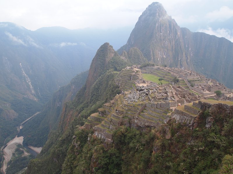Machu Picchu and the Valley