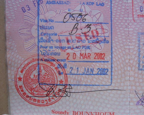 Lao Visa