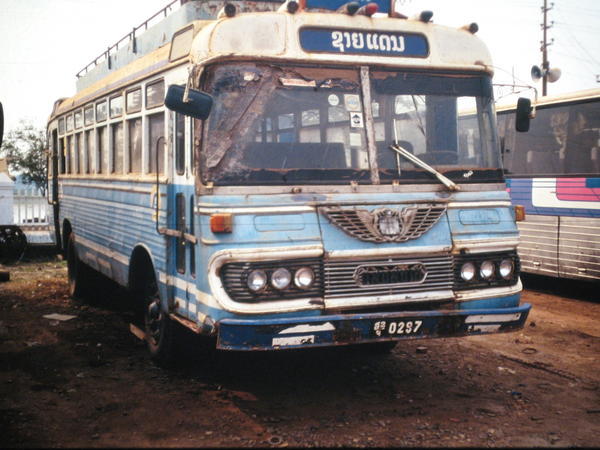 Delapidated Bus