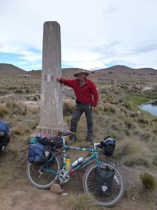 Bolivia-Peru Border Marker