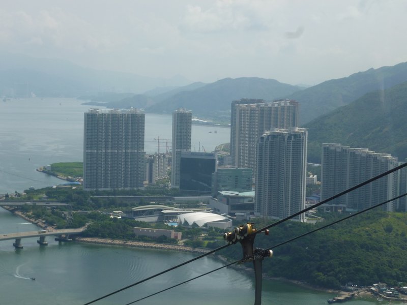 View of Tung Chung from Cable Car