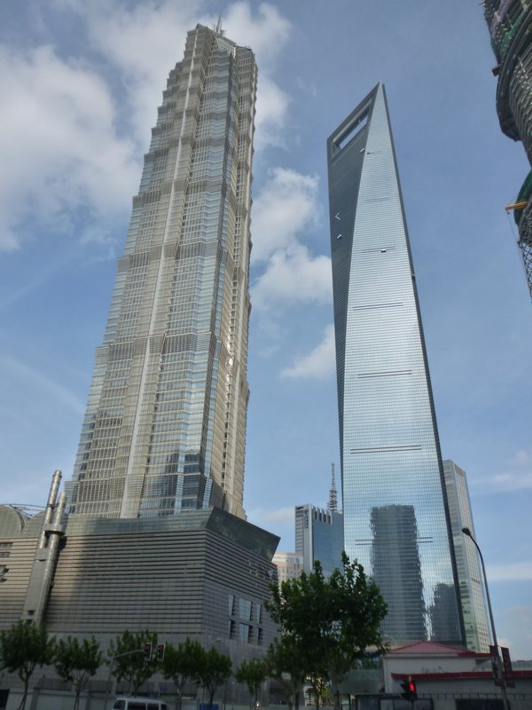 Jin Mao and World Financial Centre