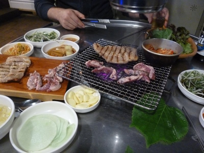 Korean Style cook your own meal restaurant