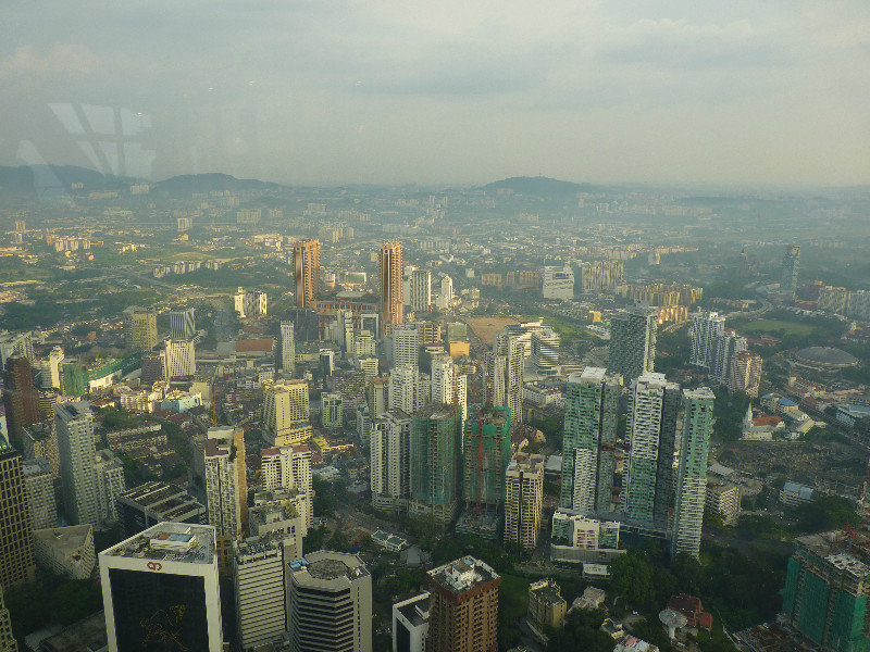 View from Menara KL Tower