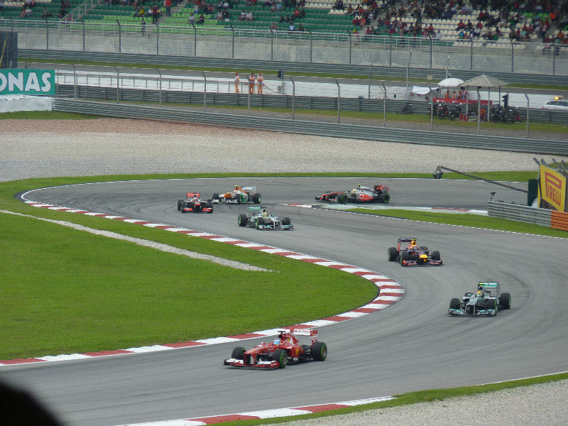 Malaysian F1 race 2013