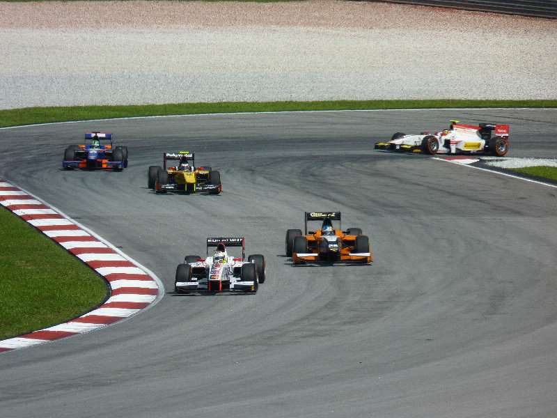 Malaysian F1, GP2 race
