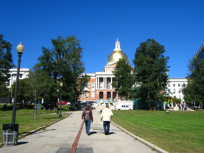 Boston's state house