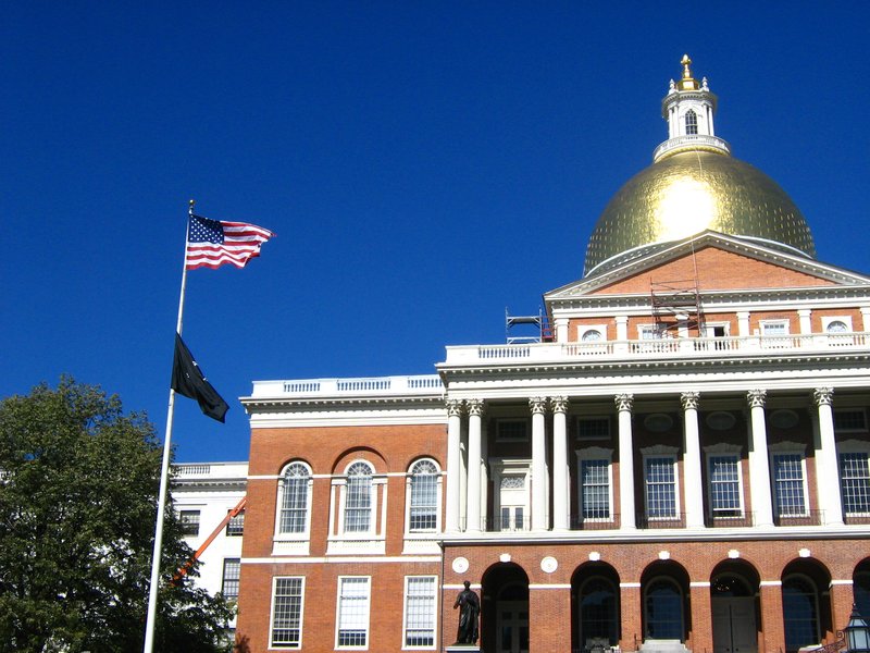 The State house close up