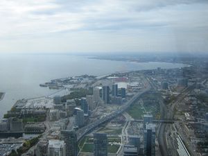 The view from CN tower 2