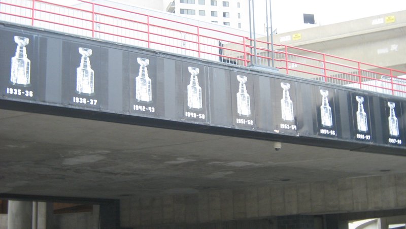 The Red Wings Stanley cup championships