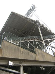 Stadium seating at Wrigley Field