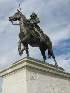 Some important man on a horse