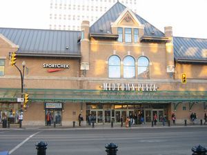 The Midtown Plaza, Saskatoon's major shopping destination