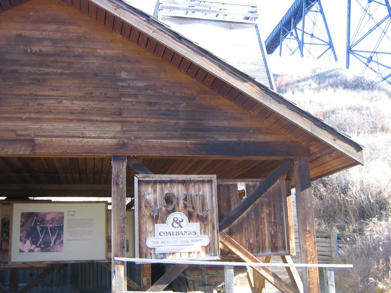Mining museum in Coulee's