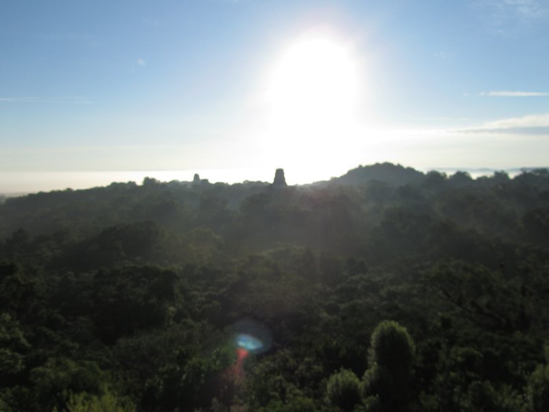 Sunrise at Tikal - Christmas Day