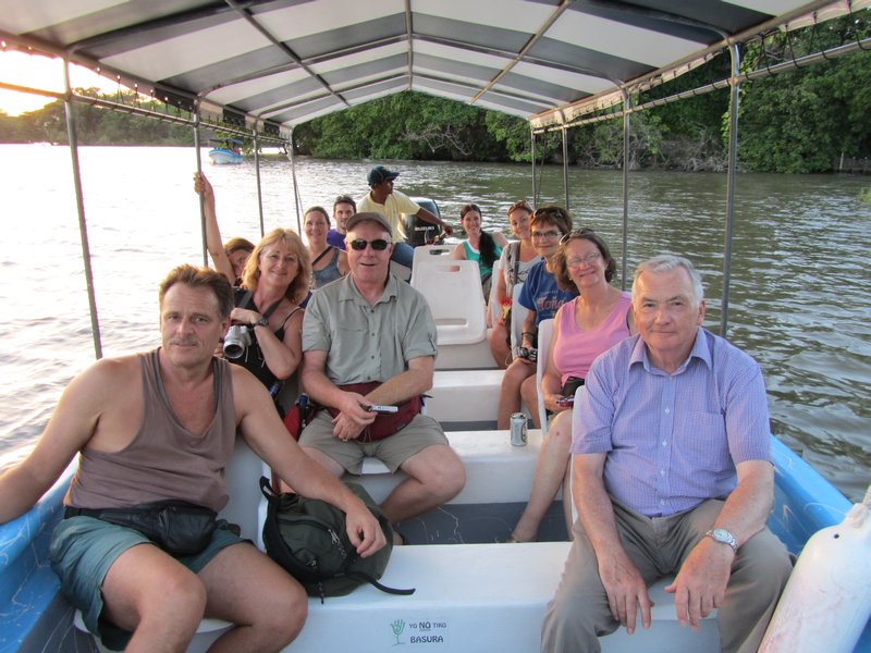 A great crew on Lake Nicaragua